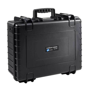 B&W Type 6000 Waterproof Instrument Case - Black w/Foam Insert (8.45"x16.53"x20.0