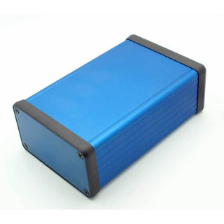 4.72" x 3.07" x 1.69'' Aluminum Blue Anodized