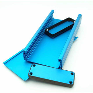 6.30" x 3.07" x 1.06'' Aluminum Blue Anodized