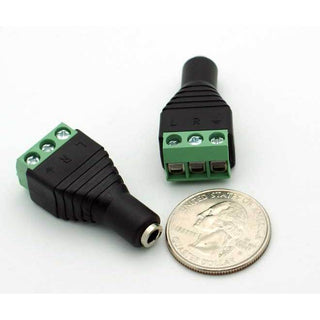 3.5mm Stereo Jack - Solderless w/Screw Terminals