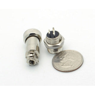 3 Pin Miniature Microphone Connector (Male/Female Pair)