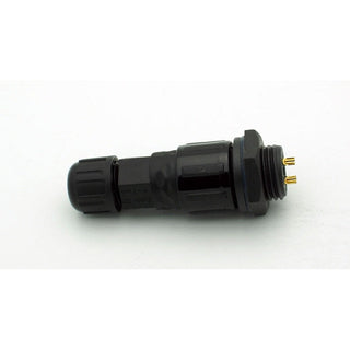 Medium Series 4 Pin Male Inline Waterproof Connector - 18-24 AWG