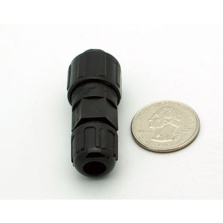 Medium Series 6 Pin Male Inline Waterproof Connector - 18-24 AWG