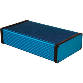 8.66" x 4.92" x 2.03'' Aluminum Blue Anodized