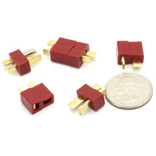 Deans T Plug Connectors - Male/Female Pair