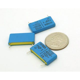 film capacitor 1000 pF ±5% 4000 volts Polypropylene