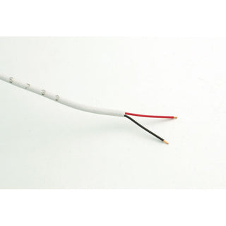 22/2 Wire - Solid - White - (Bulk / By the Foot)