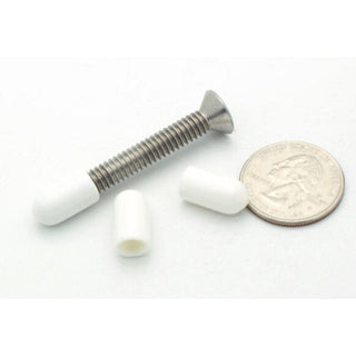 1/4" Screw Thread Protector - White