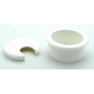 1+3/4" Diameter Desk Grommet - White