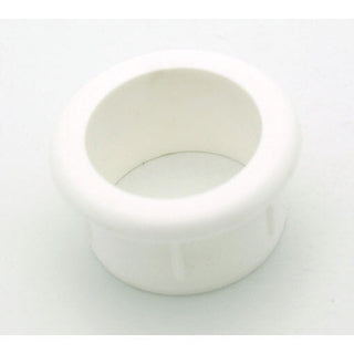 1+1/2" Diameter Desk Grommet - no cap - White