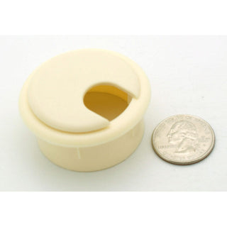 1+3/4" Diameter Desk Grommet - Almond