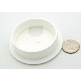 2+1/2" Diameter Desk Grommet - White