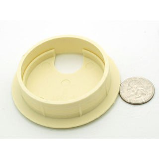 2+1/2" Diameter Desk Grommet - Almond