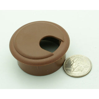 1+3/4" Diameter Desk Grommet - Brown