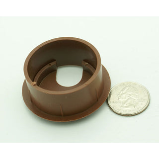 1+3/4" Diameter Desk Grommet - Brown