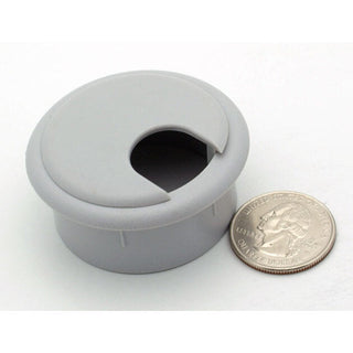 1+3/4" Diameter Desk Grommet - Grey