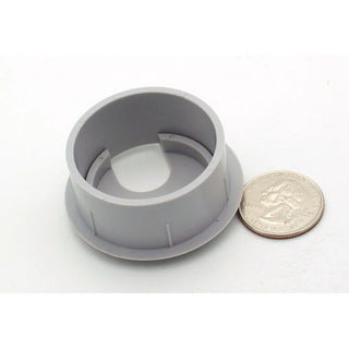 1+3/4" Diameter Desk Grommet - Grey