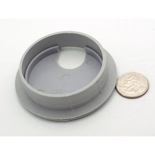 2+1/2" Diameter Desk Grommet - Grey