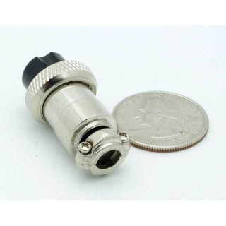 4 Pin Female Inline CB Mic Connector