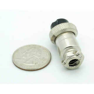 6 Pin Female Inline CB Mic Connector