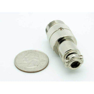 8 Pin Male Inline CB Mic Connector