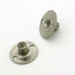 10-24 Stainless Steel Tee Nut - 9/32" x 3/4" Round Base