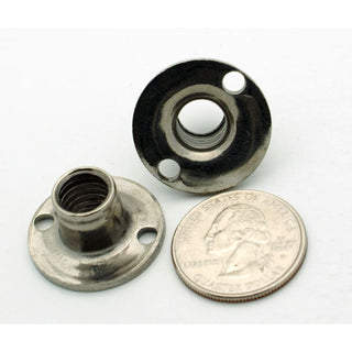 3/8-16 Stainless Steel Tee Nut - 7/16" x 3/4" Round Base