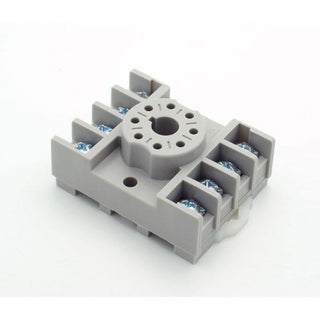 8 Pin Octal Relay Socket (Screw Terminals) - Panel Mount & Din Rail Mount