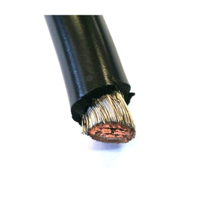 1/0 AWG Wire - Stranded - Black