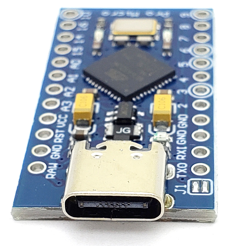 Pro Micro 5V/16MHz Arduino Compatible Microcontroller - RobotShop