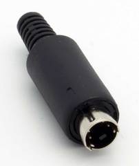 Mini DIN Connector, 4-pin Female