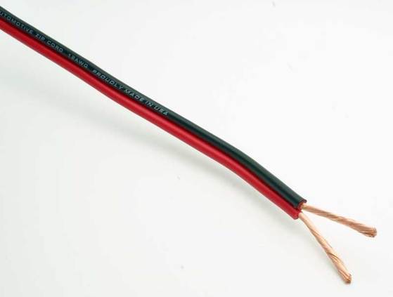 internettet Diskriminering af køn Site line 12 AWG 2 Conductor Red/Black Speaker Wire / Power Wire -USA Made