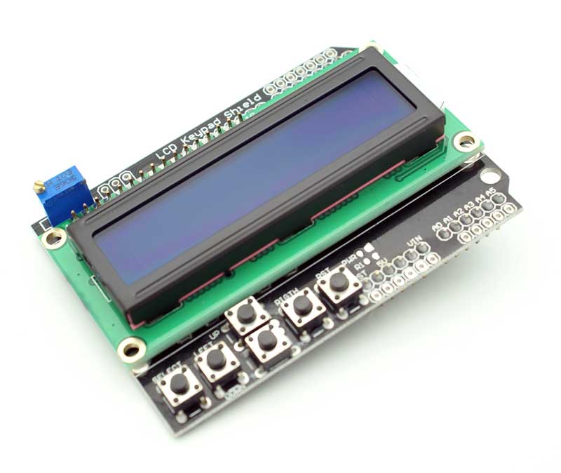 LCD Keypad Shield1602 Displayhd447806 touchesArduino Bouclier