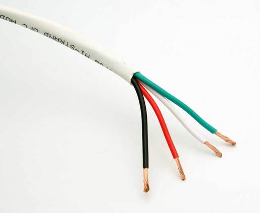 16 Awg 4 Conductor Cl3 Speaker Wire