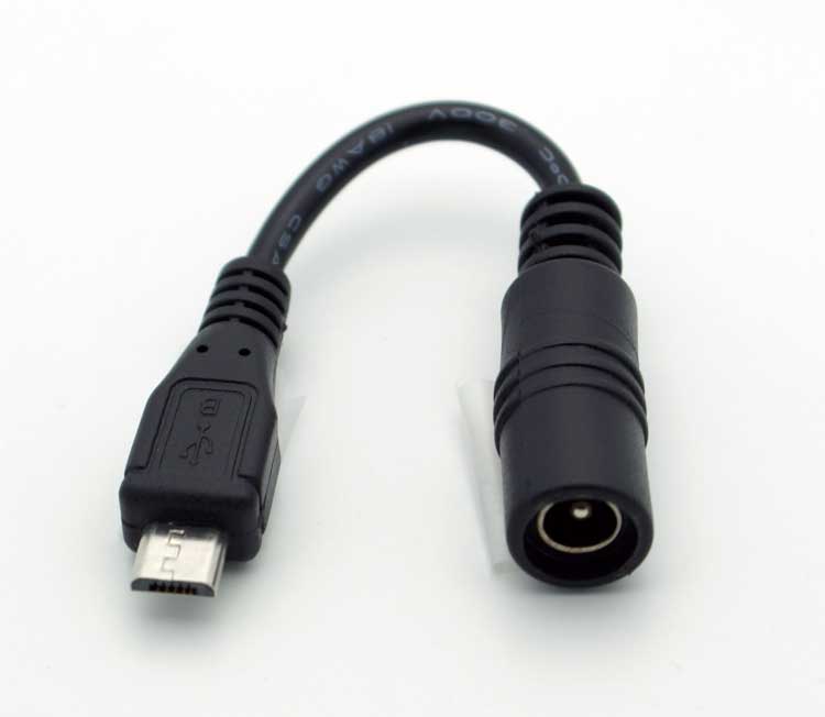 Jack - Micro-USB Plug Adapter Cable