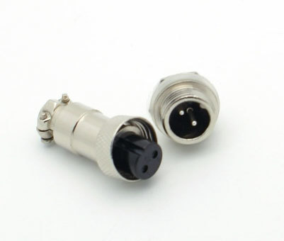 Inline Male 2-Pin Multi-pin Mobile/Microphone Connector 