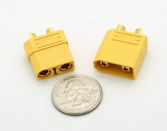 7 paires Senven 14 pièces connecteurs à fiche circulaire mâle et femelle XT90 adaptateurs mâles et femelles XT90 de haute qualité connecteurs à courant élevé pour adaptateurs batterie RC Lipo.