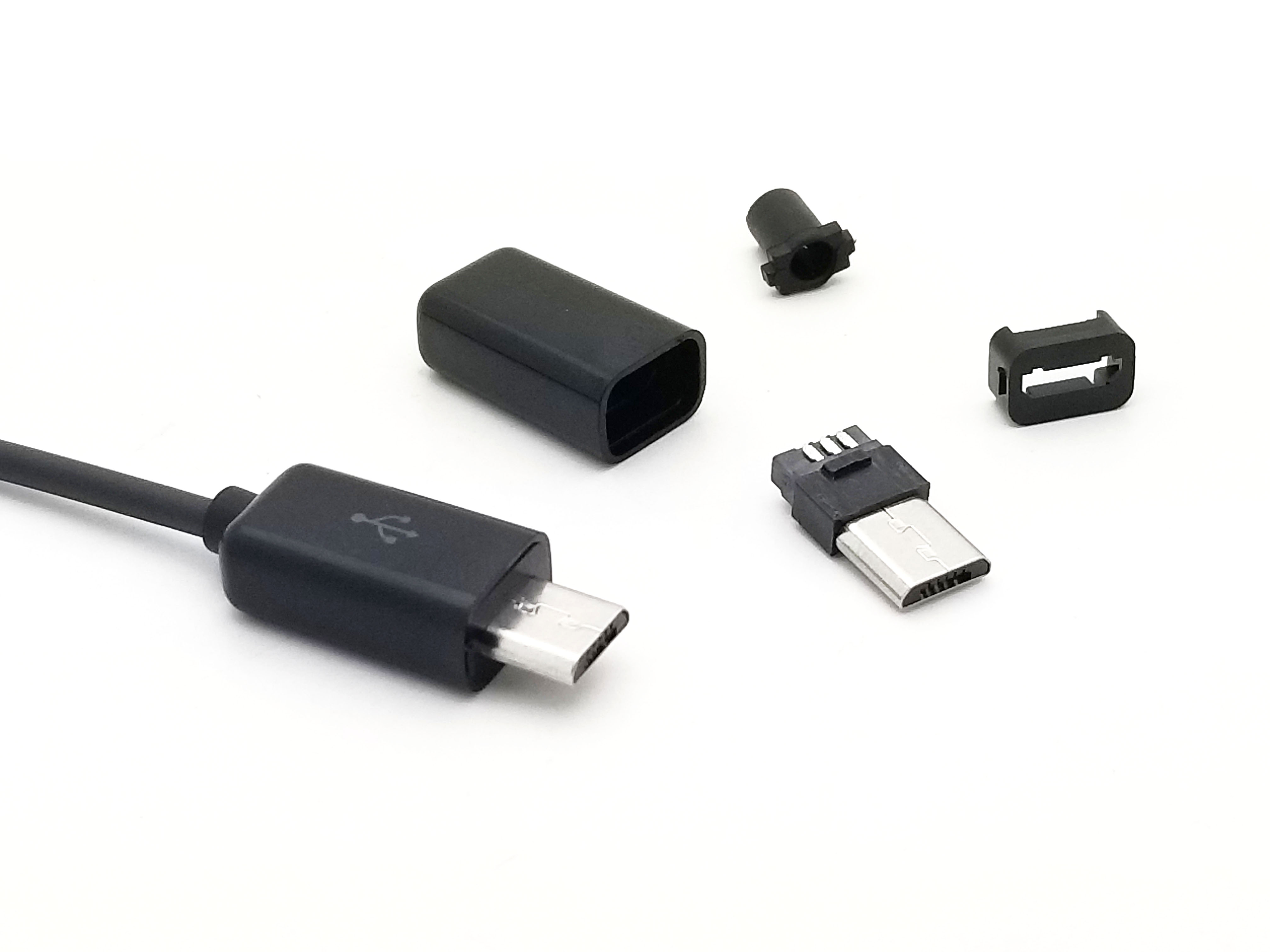 Hoofdstraat oor Lot Micro USB B Male Connector - Solder Type