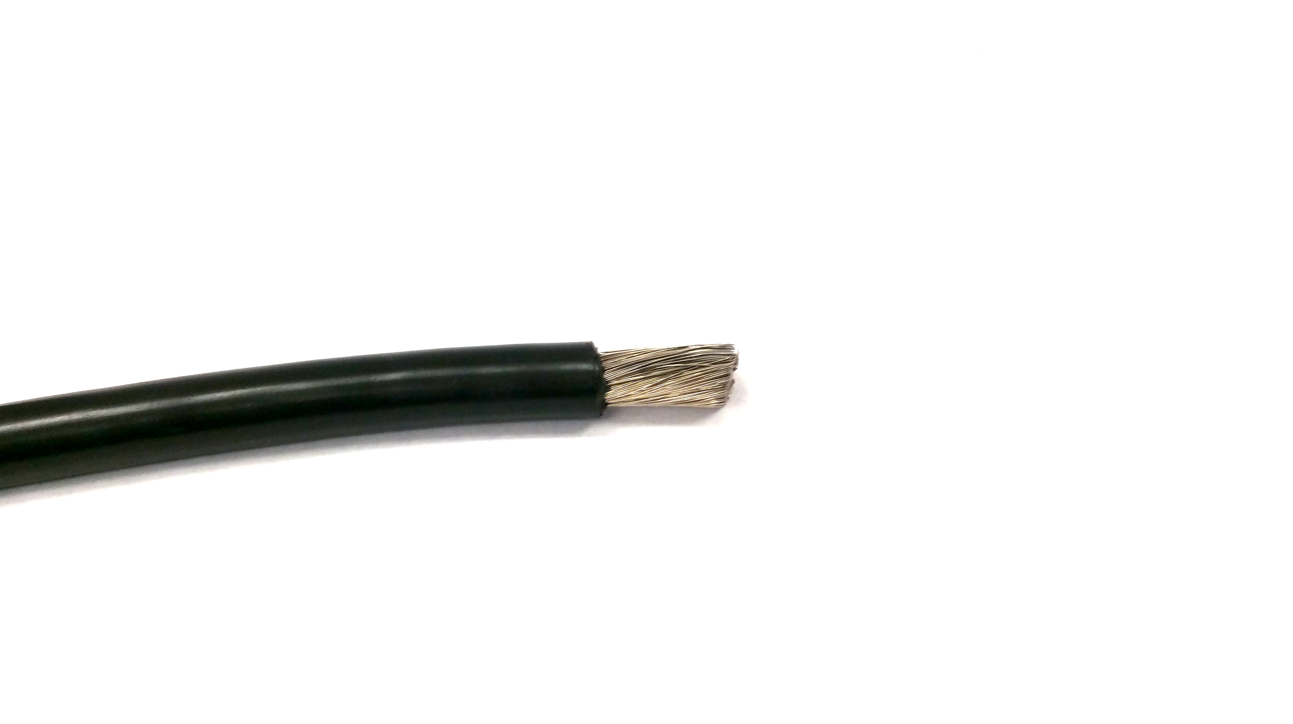 100' 2 AWG Stranded Cathodic Protection Cable Black 600V 