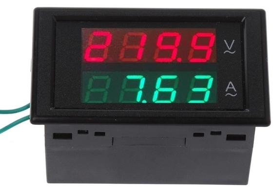 Digital LED AC 80-300V 100A Voltmeter Ammeter Panel Amp Volt Dual Display 