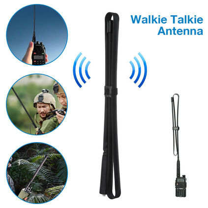 64CM Gooseneck CS Tactical Antenna SMA-Female VHF/UHF Dual Band Antenna for  Baofeng UV-5R UV-82 Kenwood Radio Walkie TalkieAR-F8 - AliExpress